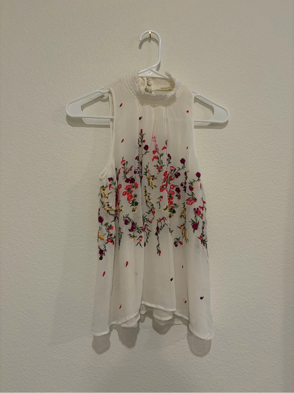 Embroidered Anthropology Top